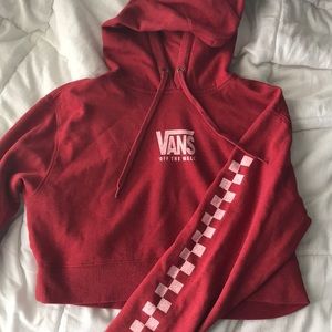 Cropped Vans Hoodie